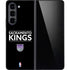 NBA Sacramento Kings Standard - Black Galaxy Z Fold5 5G Skin